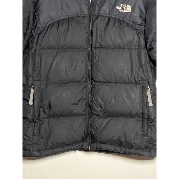 The North Face Women's Black Nuptse Retro Goose Down Quilted Jacket 700 Size M - Picture 4 of 8